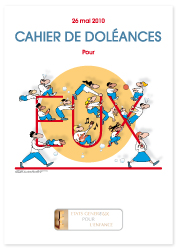 Couverture du Cahier de doleances des etats generEux