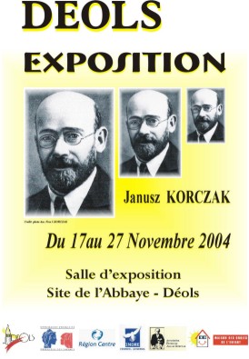 Affiche de l'exposition Korczak &agrave; D&eacute;ols nov. 2004