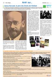 Affiche de la Quinzaine isséenne des droits de l'enfant en nov. 2010