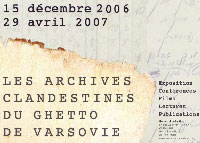 Affiche Expo Ringelbaum