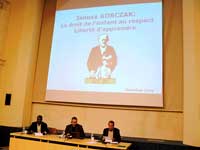 Intervention de l'AFJK