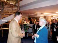 Inauguration de l'exposition par Johana Dauzenroth