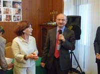 Mme Waltraut Kerber-Ganse et M. Andrzej Misztral (Mission Polonaise)